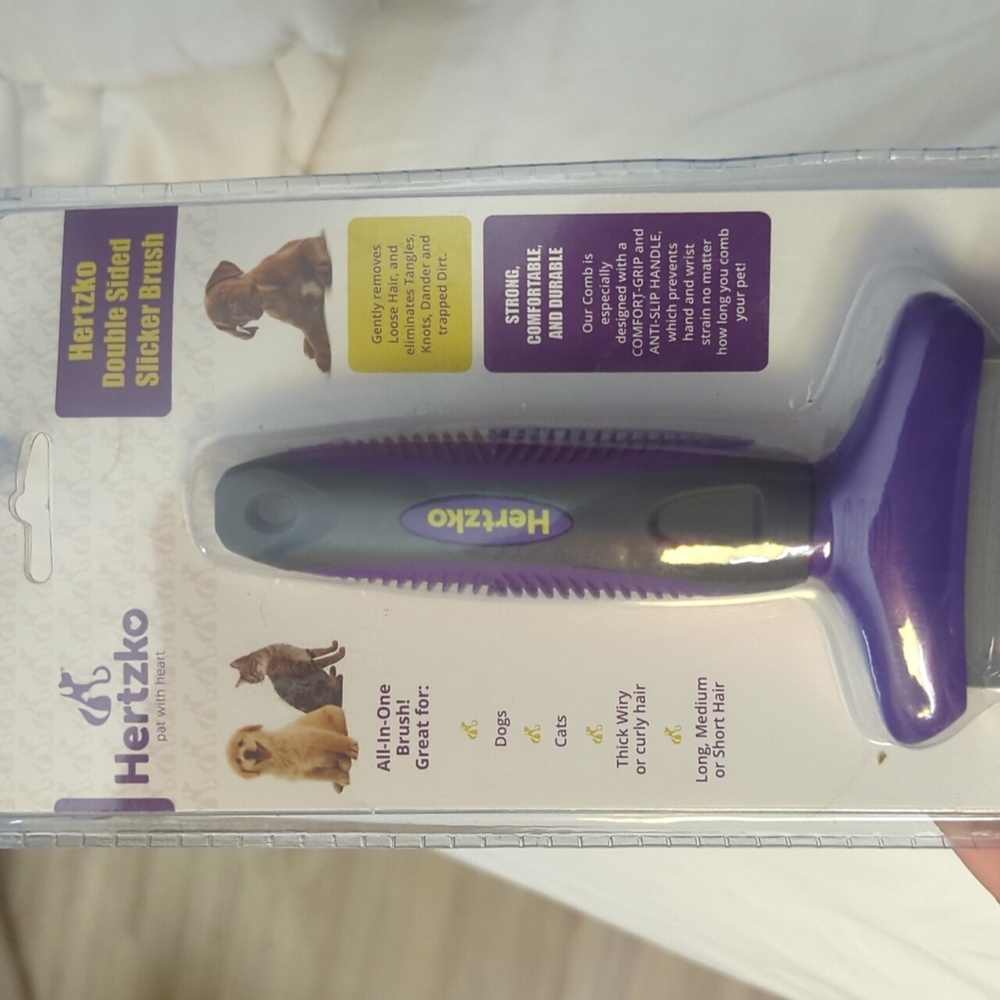 Double sided slicker brush - Picture 3 of 4